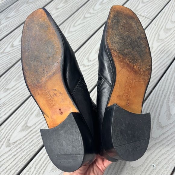 Bally Continental Switzerland Black Leather Casual Zip Ankle Boot Men's Size 9 M - Picture 11 of 11